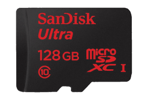 Sandisk Ultra 128GB-table