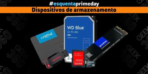 Prime Day: 15% de Desconto em HDs, SSDs e Cartões SD