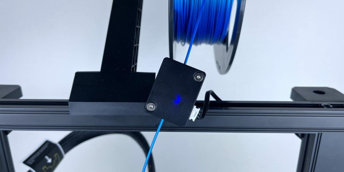 Suporte de filamento e sensor de fim de filamento