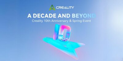 Aniversário de 10 Anos Creality: Novos Produtos e Identidade Visual